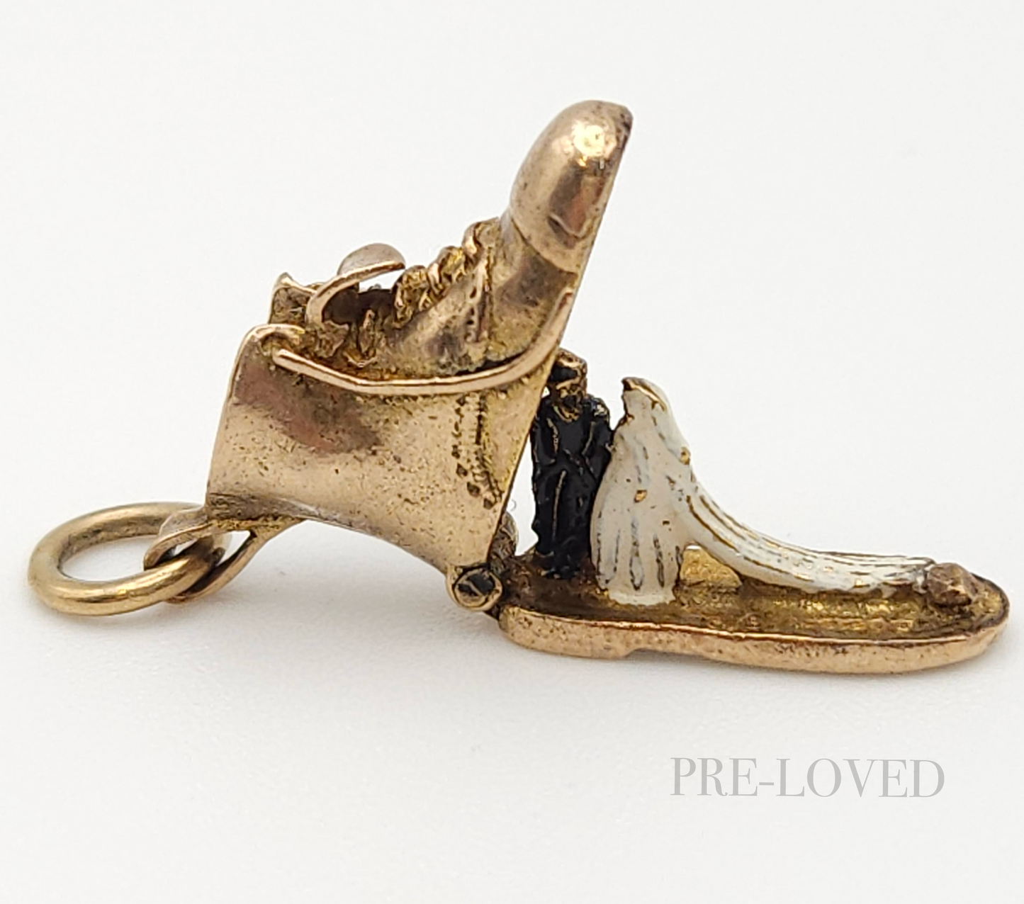 9ct Yellow Gold Boot Charm
