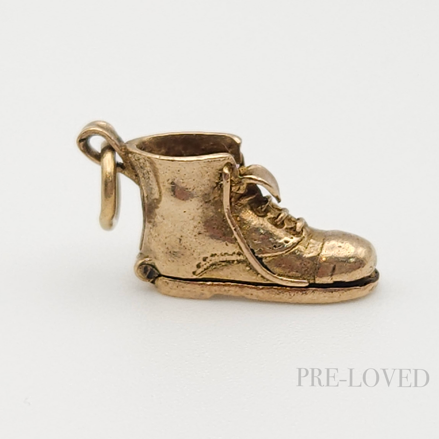 9ct Yellow Gold Boot Charm