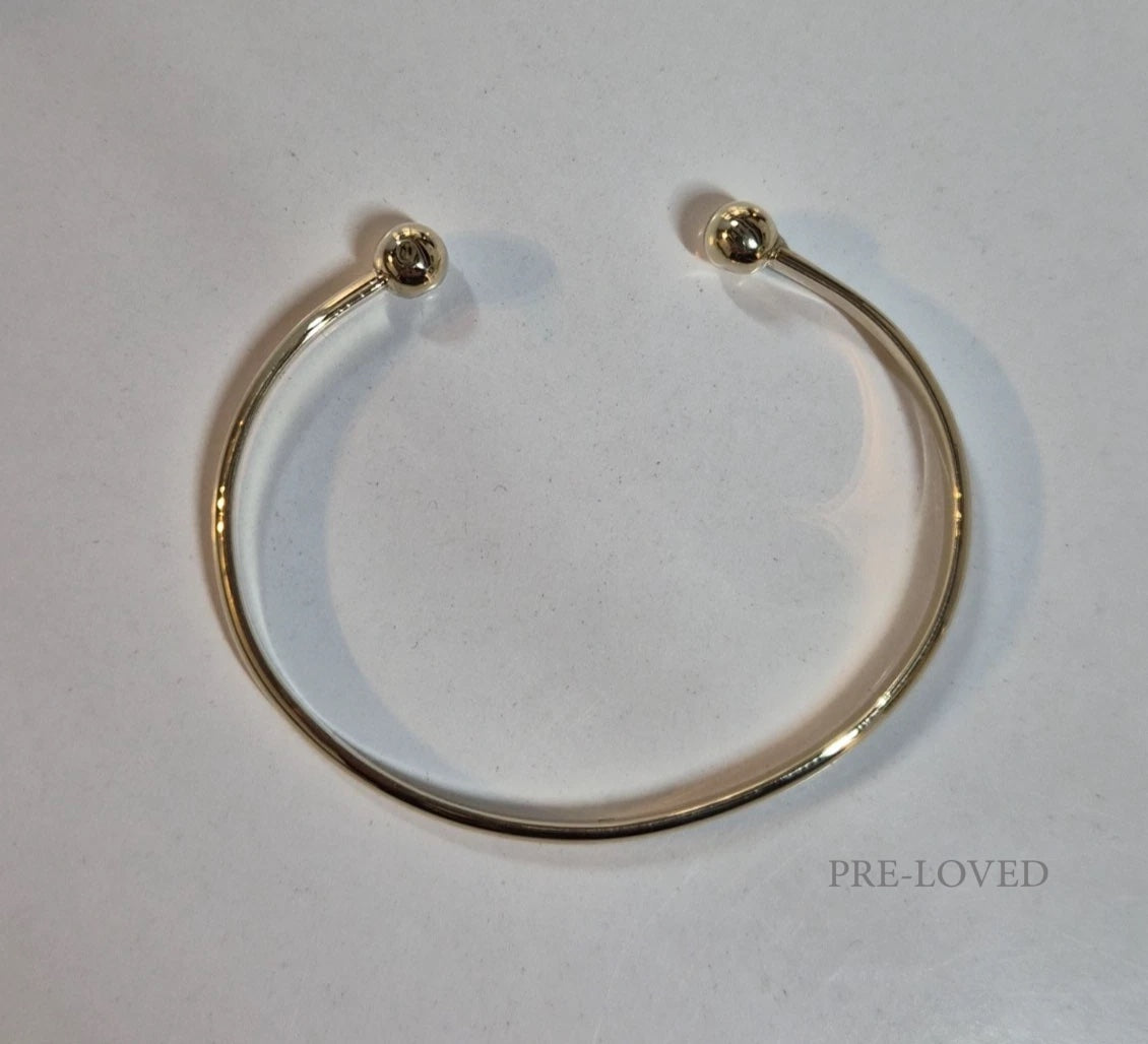 9ct Yellow Gold Torque Bangle