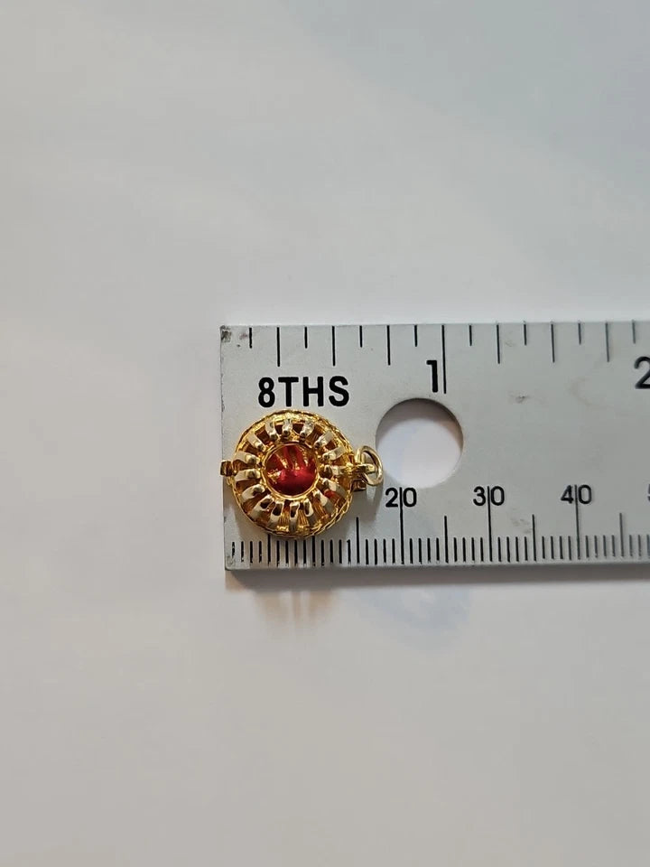 9ct Yellow Gold Opening Lobster Pot Cage Charm